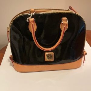 Dooney & Bourke Black/Tan Bag